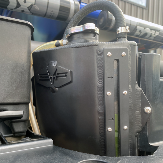High-Volume Aluminum Coolant Reservoir Tank for Can-Am Maverick X3
