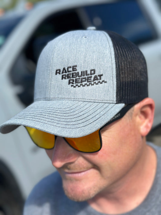 R3 Grey Super Winner hat